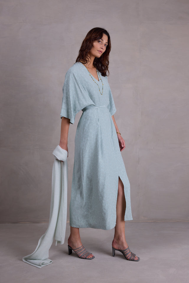 Nathalie Vleeschouwer Alfatar Alpaca Sjaal In Ice Blue