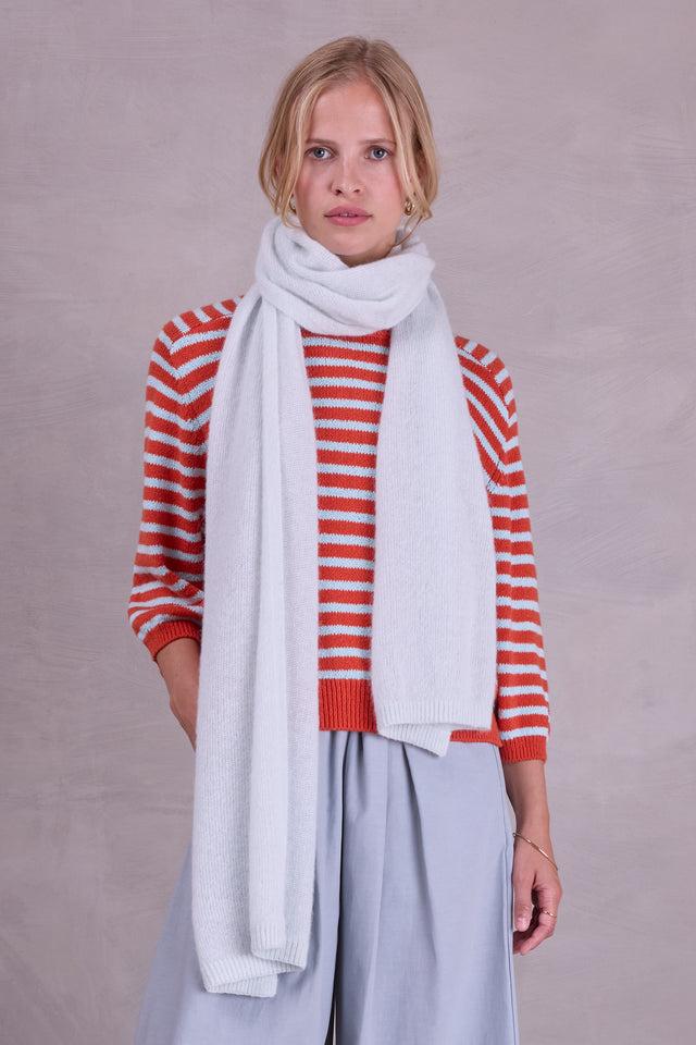 nathalie vleeschouwer Alfatar alpaca sjaal in ice blue