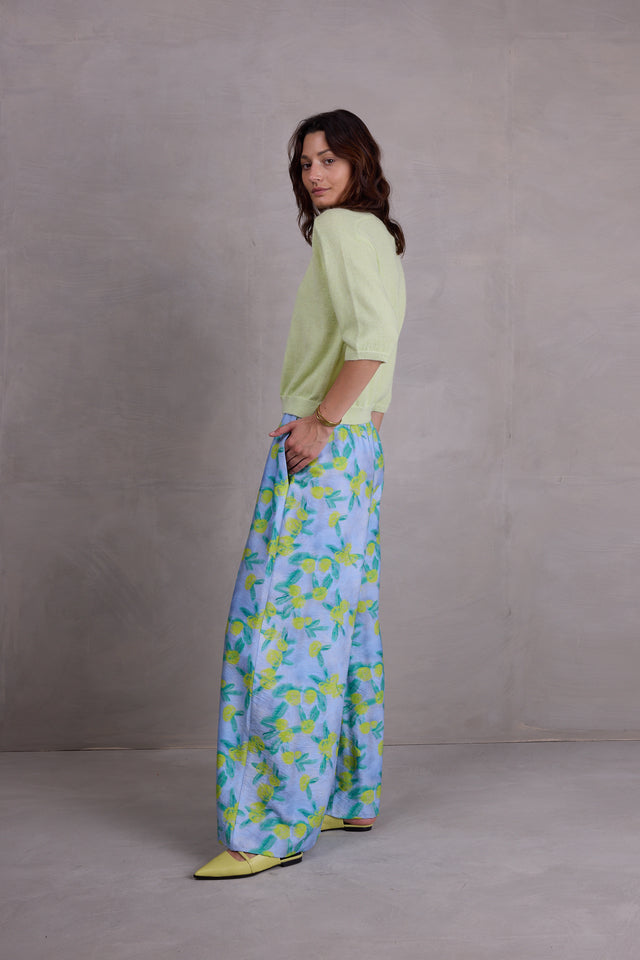 Nathalie Vleeschouwer Atella Alpaca Trui In Daiquiri Green