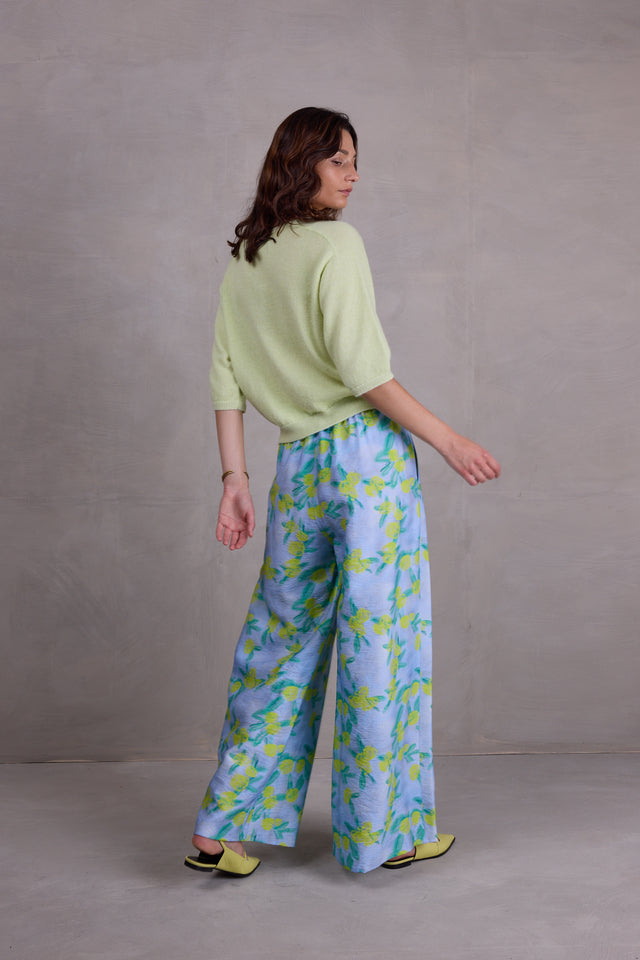 Nathalie Vleeschouwer Atella Alpaca Trui In Daiquiri Green