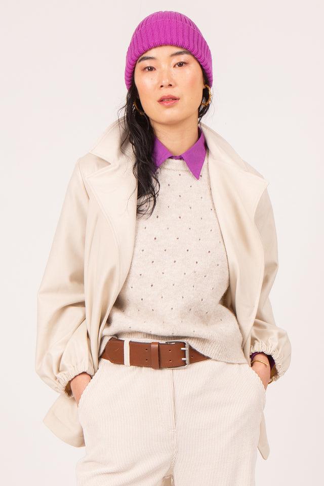 Nathalie Vleeschouwer Cognac Riem Met Dubbele Sluiting