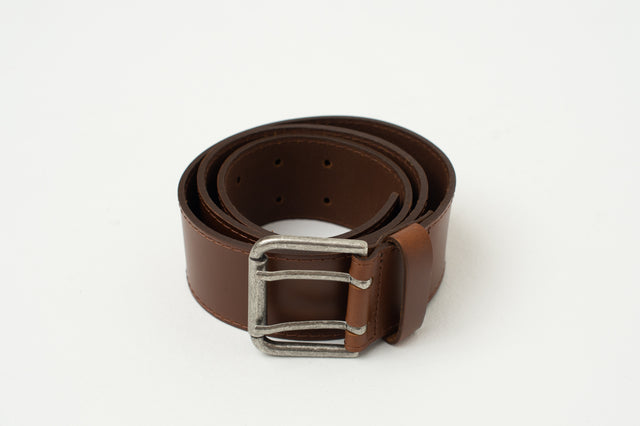 nathalie vleeschouwer Cognac riem met dubbele sluiting