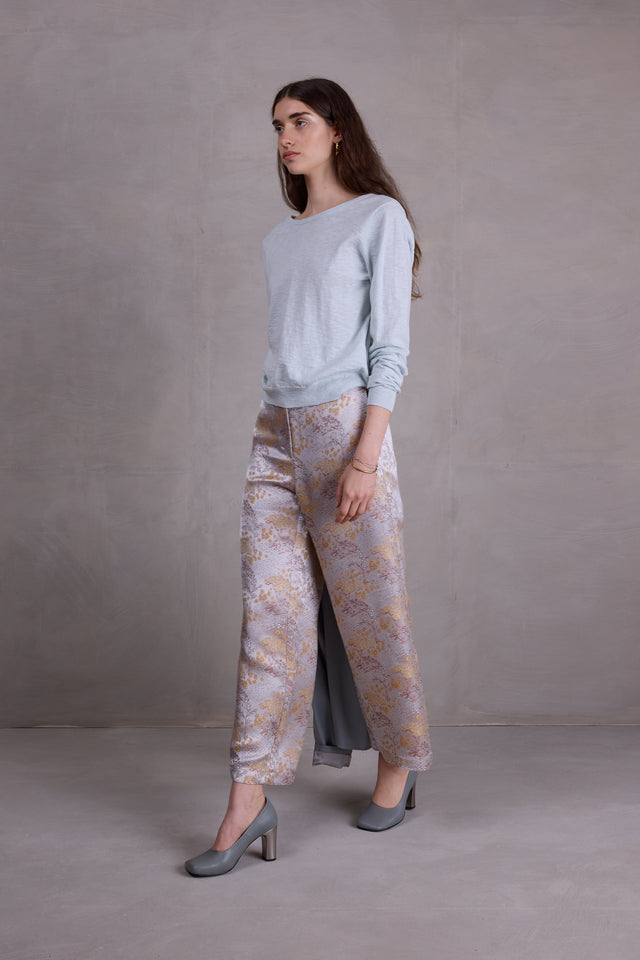 Nathalie Vleeschouwer Corleone Truitje Met Knoopjes In Ice Blue