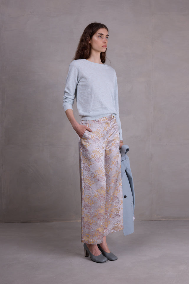 Nathalie Vleeschouwer Corleone Truitje Met Knoopjes In Ice Blue