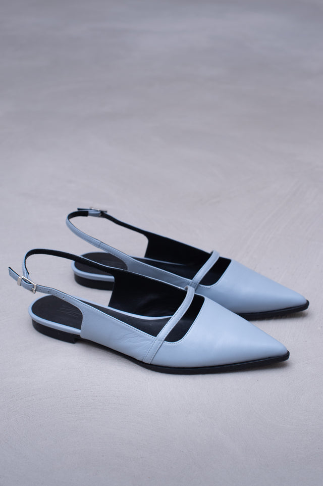 nathalie vleeschouwer Dallie slingback in dusk blue