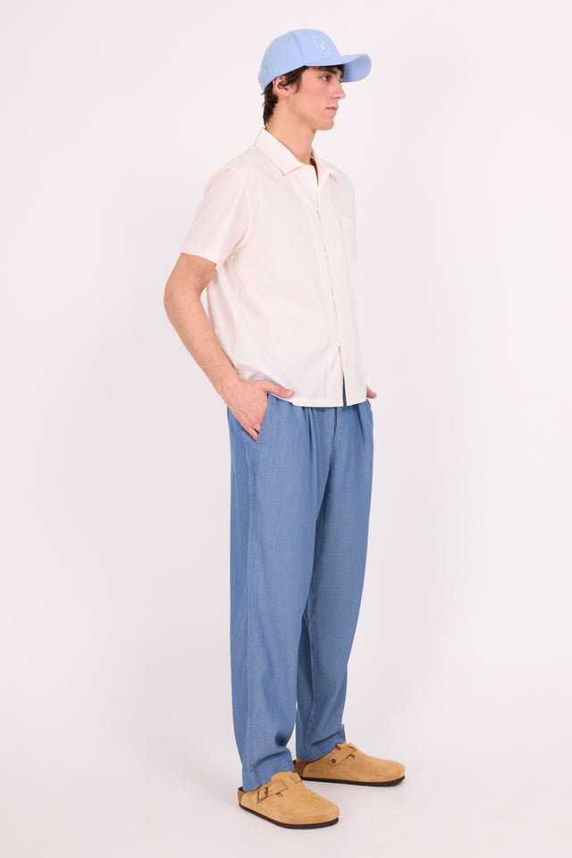 Nathalie Vleeschouwer Domenico Ecru Hemd Met Korte Mouwen