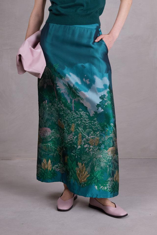 nathalie vleeschouwer Emmanuel rok in jungle jacquard