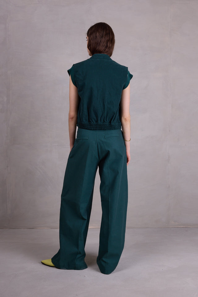 Nathalie Vleeschouwer Fallonn Cargo Jasje In Evergreen