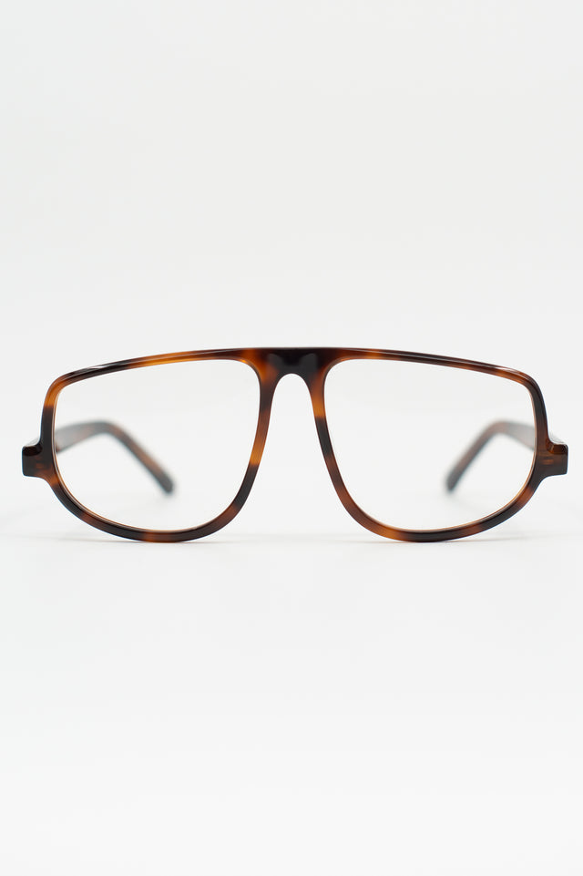 nathalie vleeschouwer Felice bril in tortoise / clear