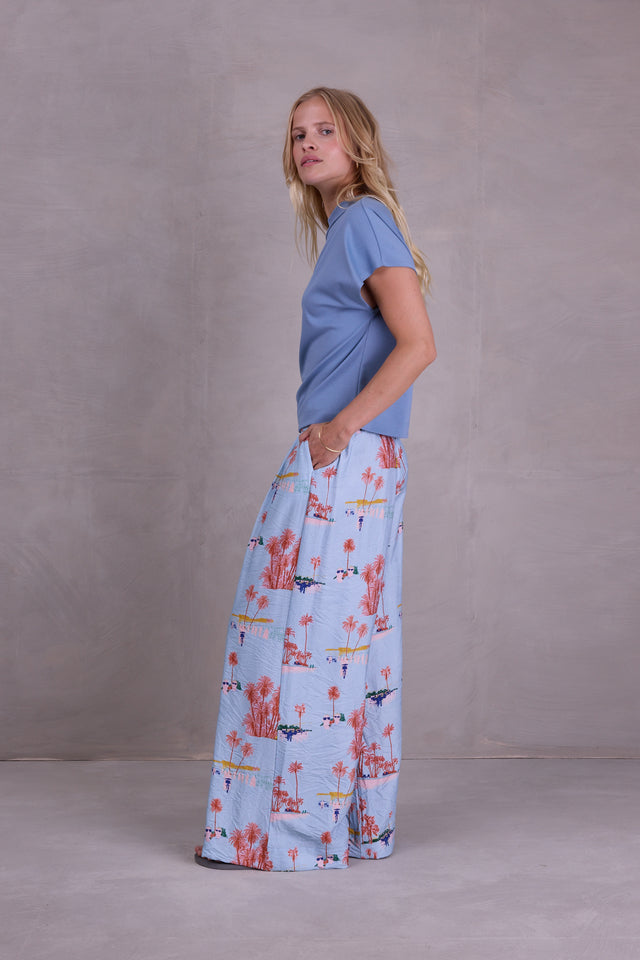 Nathalie Vleeschouwer Fella Asymmetrische Top In Dusk Blue