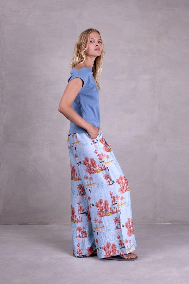 Nathalie Vleeschouwer Fella Asymmetrische Top In Dusk Blue