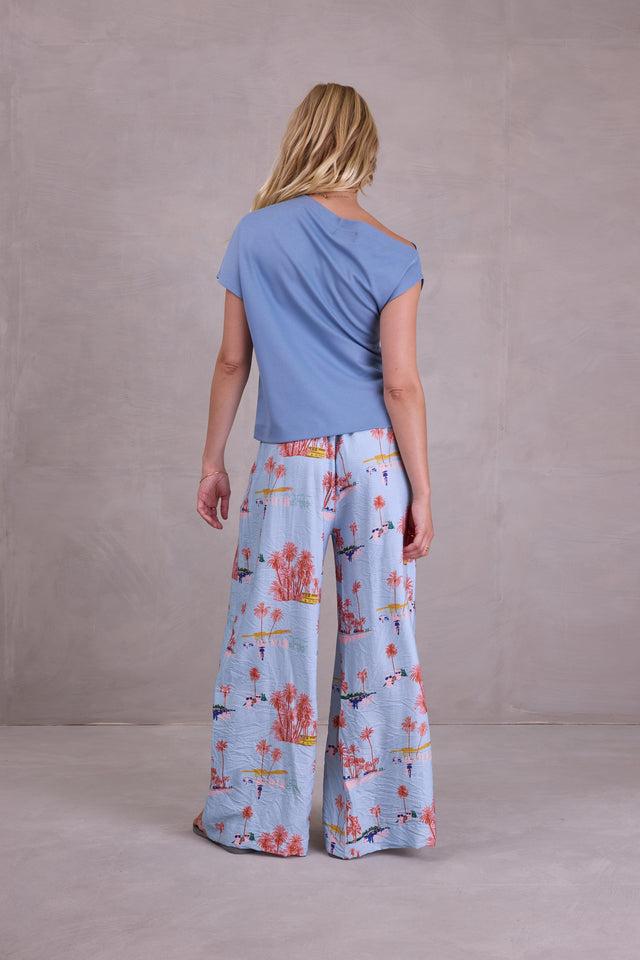 Nathalie Vleeschouwer Fella Asymmetrische Top In Dusk Blue