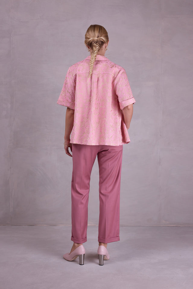 Nathalie Vleeschouwer Fermo Hemdsjasje In Pink Daisy