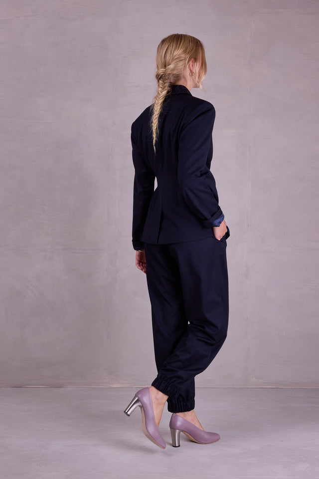 Nathalie Vleeschouwer Fernando Geknoopte Blazer In Night Blue