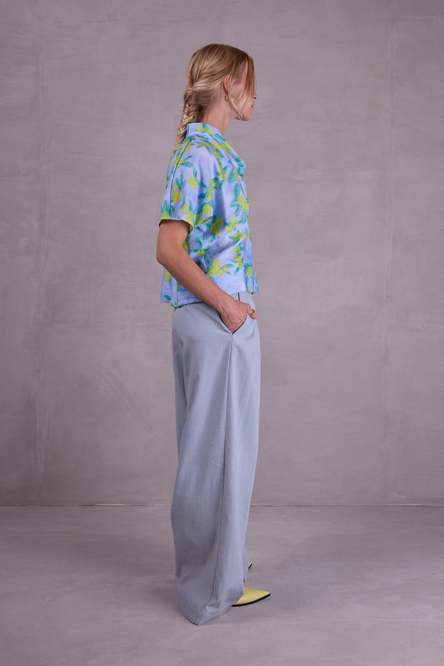 Nathalie Vleeschouwer Filipa Blouse In Limoncello Flowers