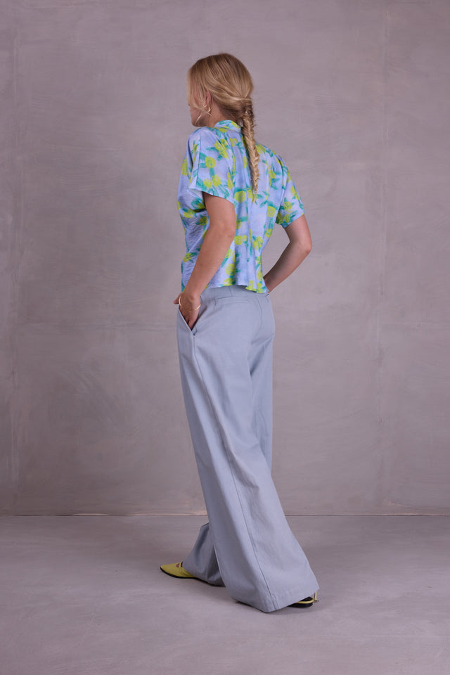 Nathalie Vleeschouwer Filipa Blouse In Limoncello Flowers