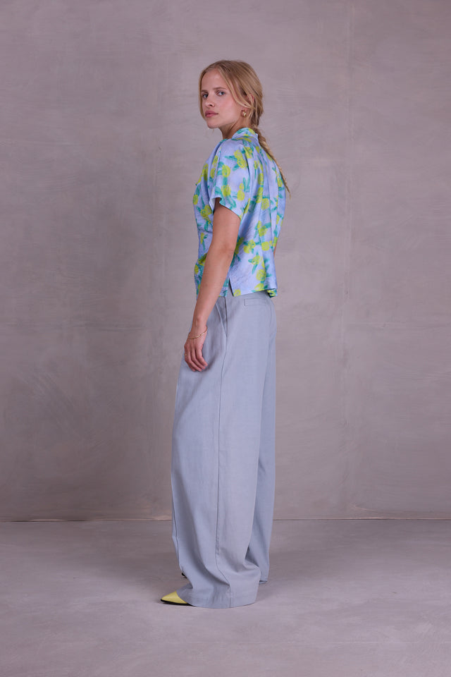 Nathalie Vleeschouwer Filipa Blouse In Limoncello Flowers