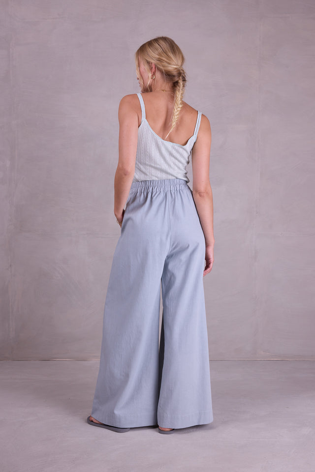 Nathalie Vleeschouwer Fleur Celadon Pointelle Jersey Topje