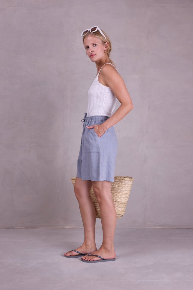 Nathalie Vleeschouwer Fleur Wit Pointelle Jersey Topje