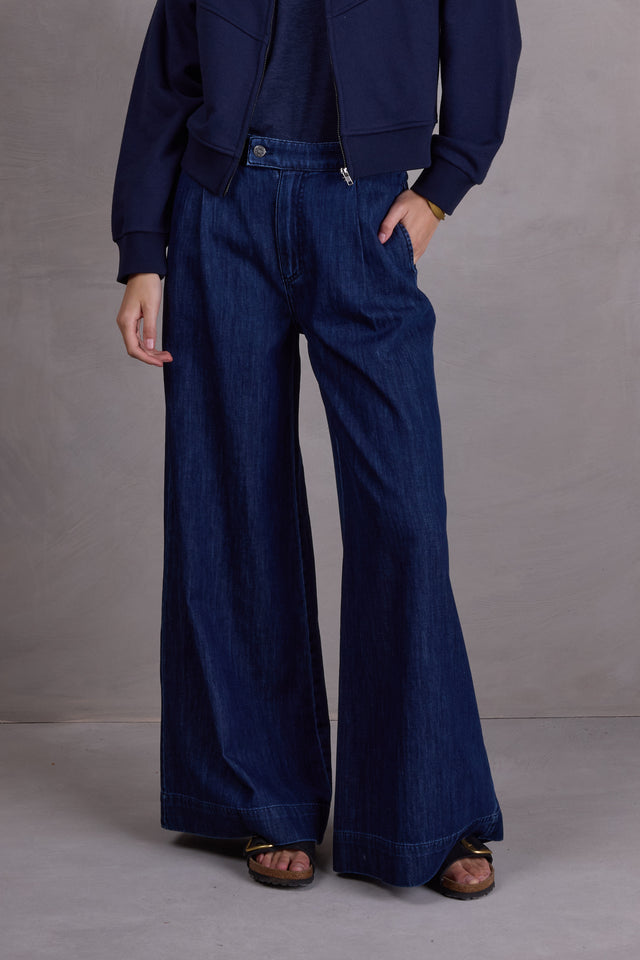 nathalie vleeschouwer Florijn broek in summer denim