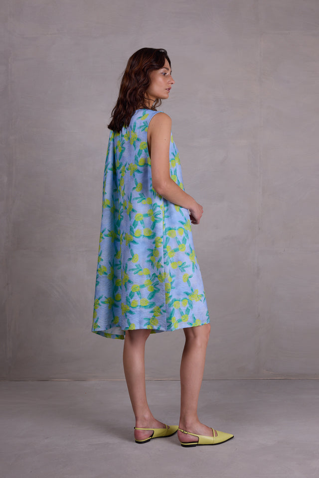 Nathalie Vleeschouwer Frieda Jurk In Limoncello Flowers