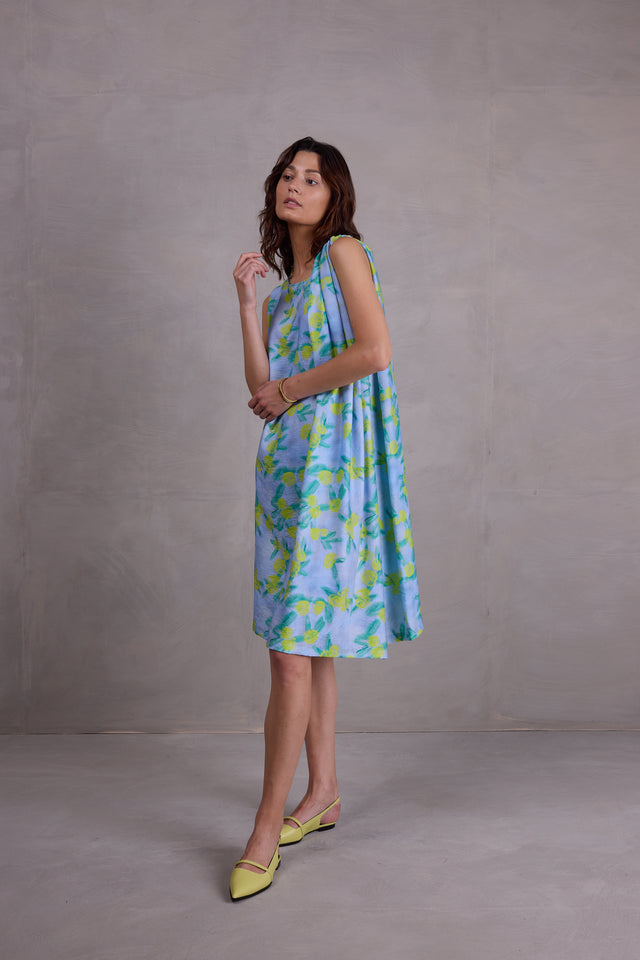 Nathalie Vleeschouwer Frieda Jurk In Limoncello Flowers