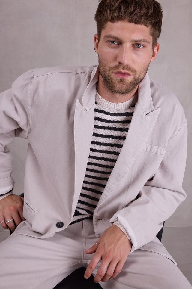 Nathalie Vleeschouwer Morra Gestreepte Katoenen Trui