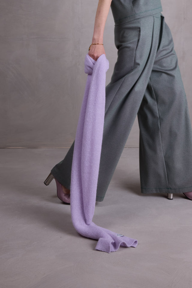 nathalie vleeschouwer Alfatar lila alpaca sjaal