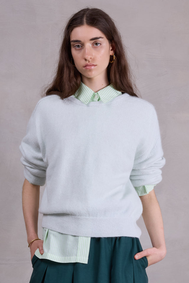 nathalie vleeschouwer August trui in ice blue