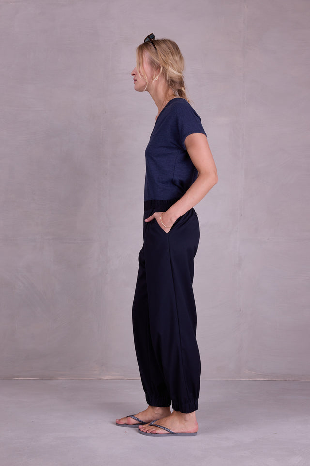 Nathalie Vleeschouwer Beckey T-shirt In Night Blue