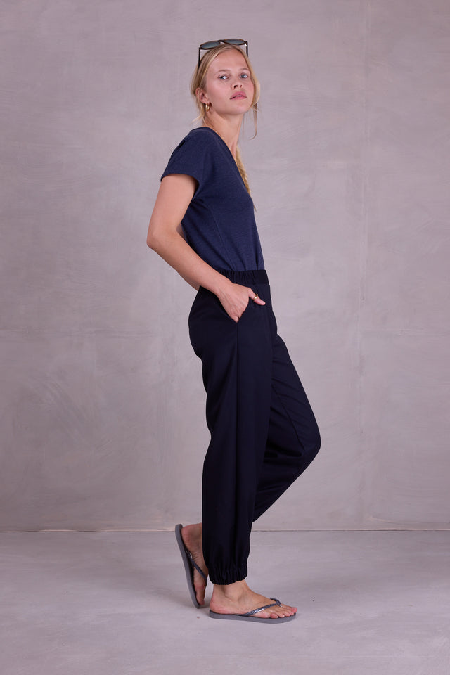 Nathalie Vleeschouwer Beckey T-shirt In Night Blue