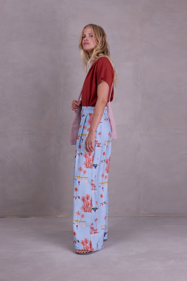 Nathalie Vleeschouwer Bodine T-shirt In Brick