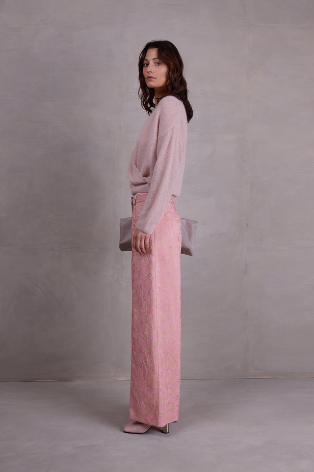 Nathalie Vleeschouwer Bolivar Broek In Pink Daisy