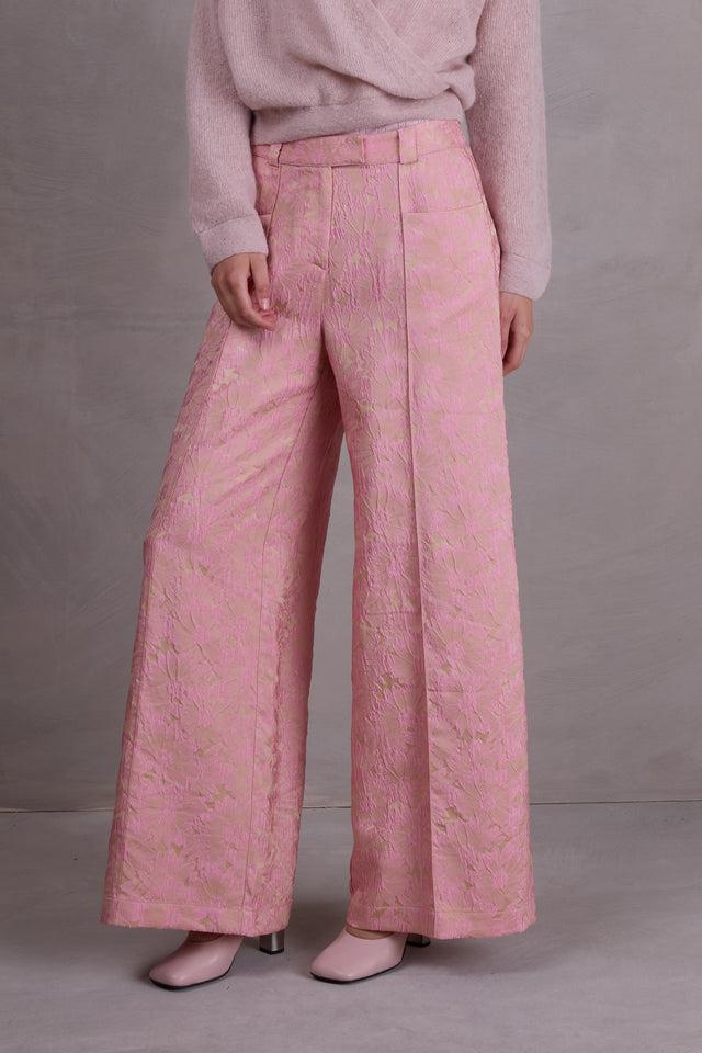 nathalie vleeschouwer Bolivar broek in pink daisy