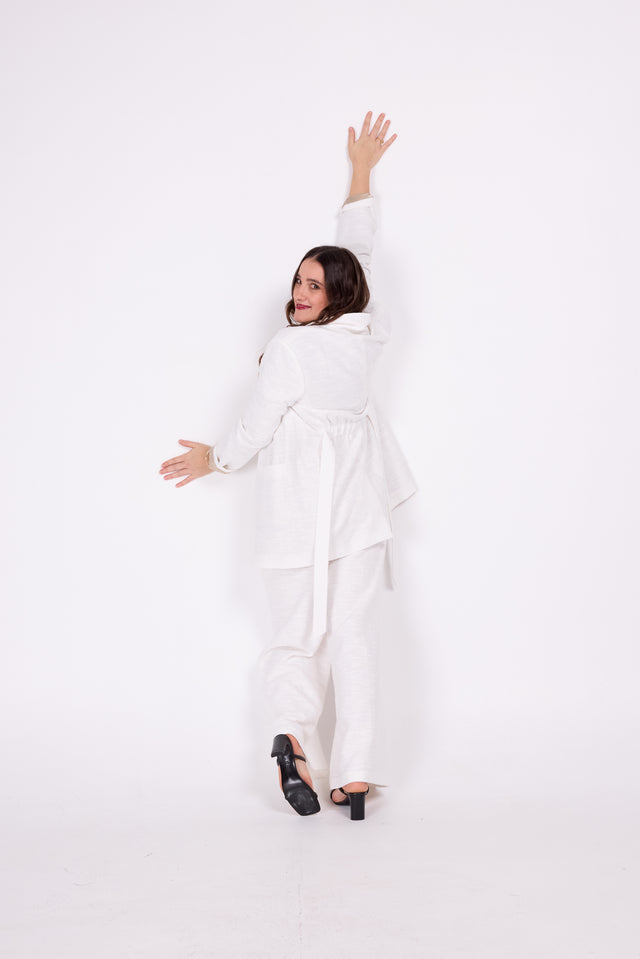 Nathalie Vleeschouwer Casper Witte Blazer