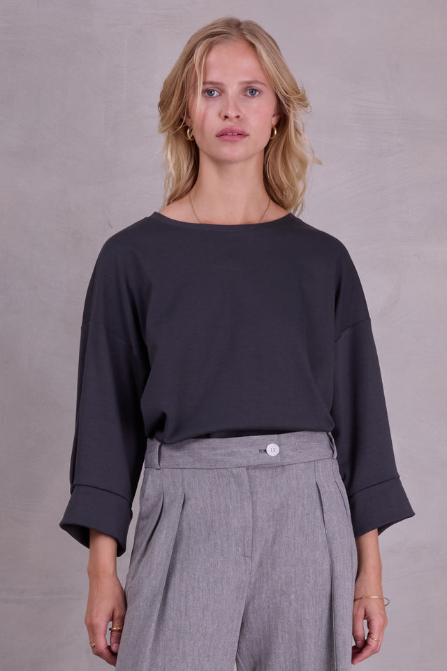 Nathalie Vleeschouwer Cava Sweater In Antraciet