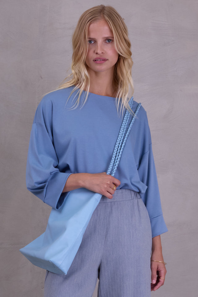 nathalie vleeschouwer Cava sweater in dusk blue