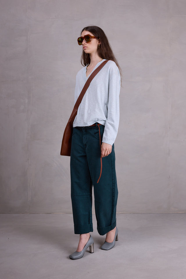 Nathalie Vleeschouwer Cerva Trui In Ice Blue