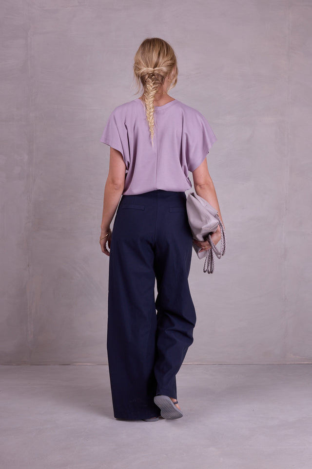 Nathalie Vleeschouwer Cezar Navy Broek