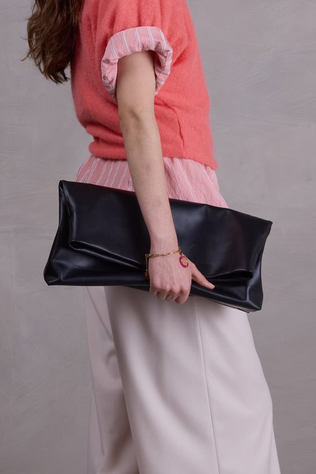 Nathalie Vleeschouwer Clutch Bag In Black