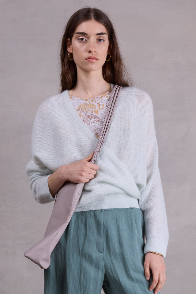 Nathalie Vleeschouwer Clutch Bag In Taupe