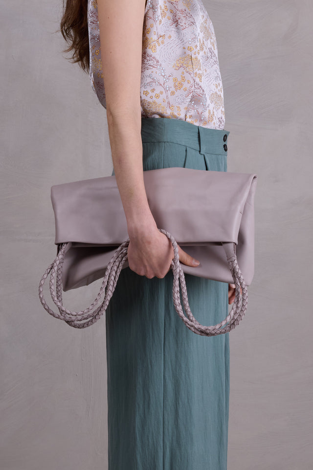 Nathalie Vleeschouwer Clutch Bag In Taupe