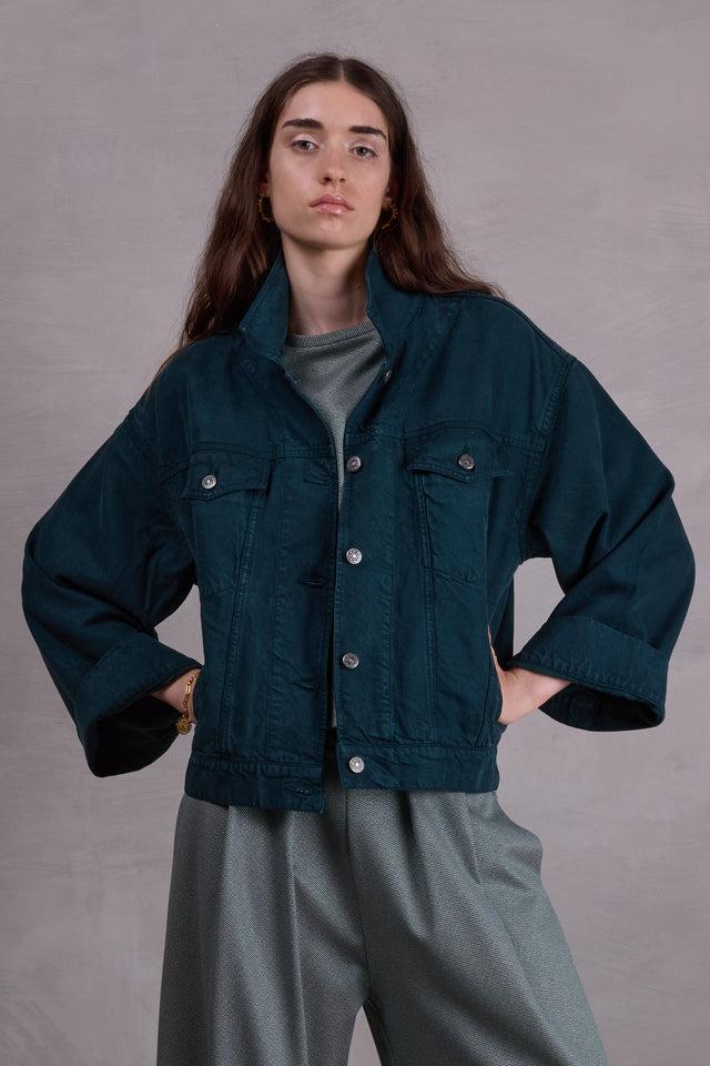 nathalie vleeschouwer Dakota jasje in evergreen