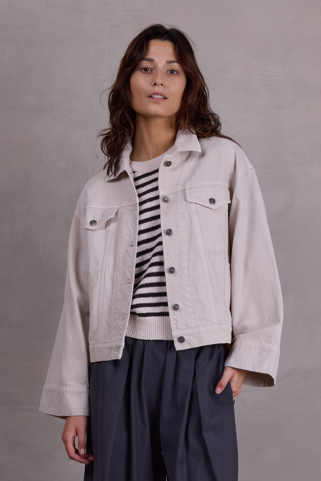 nathalie vleeschouwer Dakota jasje in stone