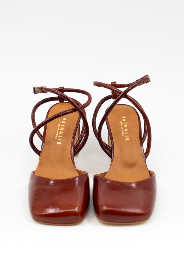 Nathalie Vleeschouwer Dancer Cognac Pump