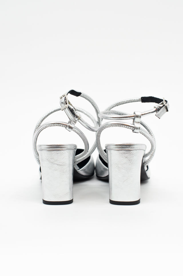 Nathalie Vleeschouwer Dancer Zilveren Pump