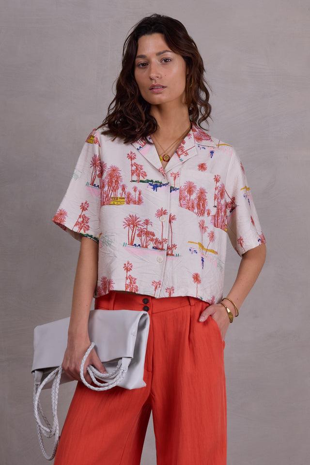 nathalie vleeschouwer Dante hemd in white Havana