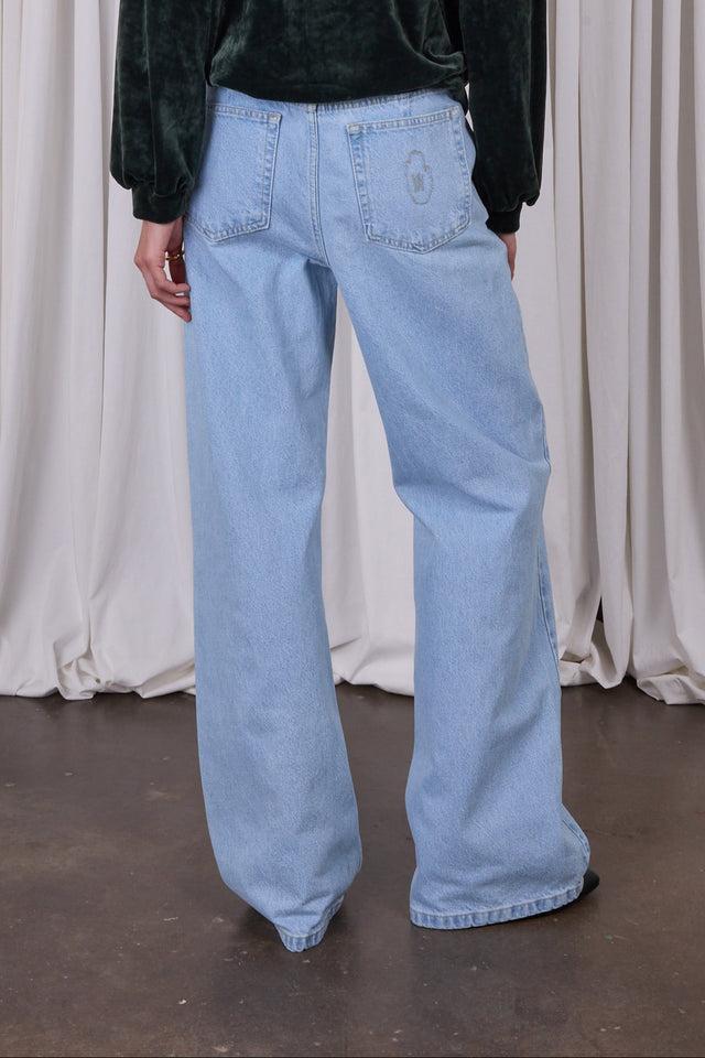 Nathalie Vleeschouwer Dario Light Denim Broek