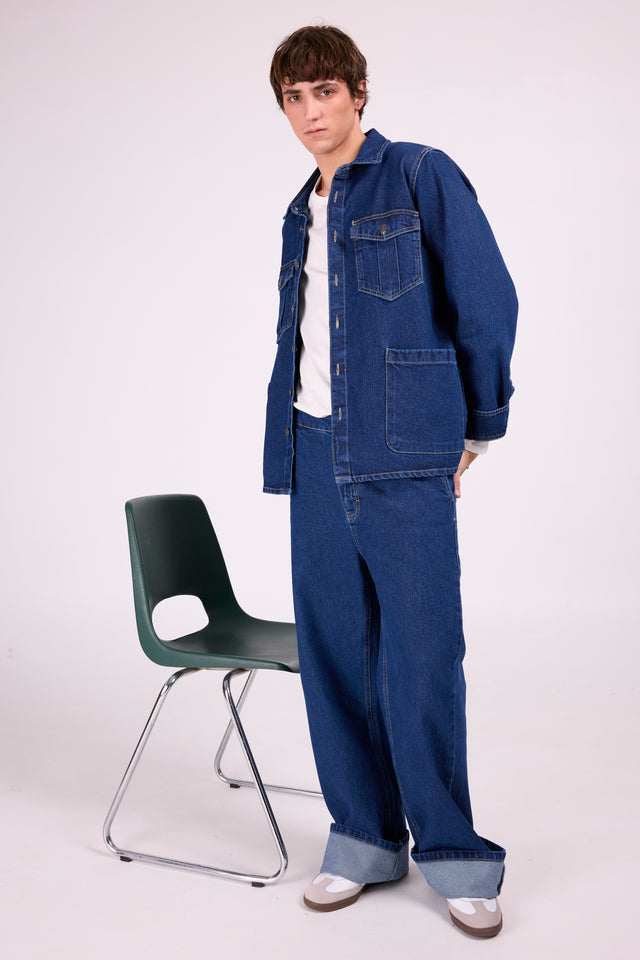 nathalie vleeschouwer Davin dark denim vest