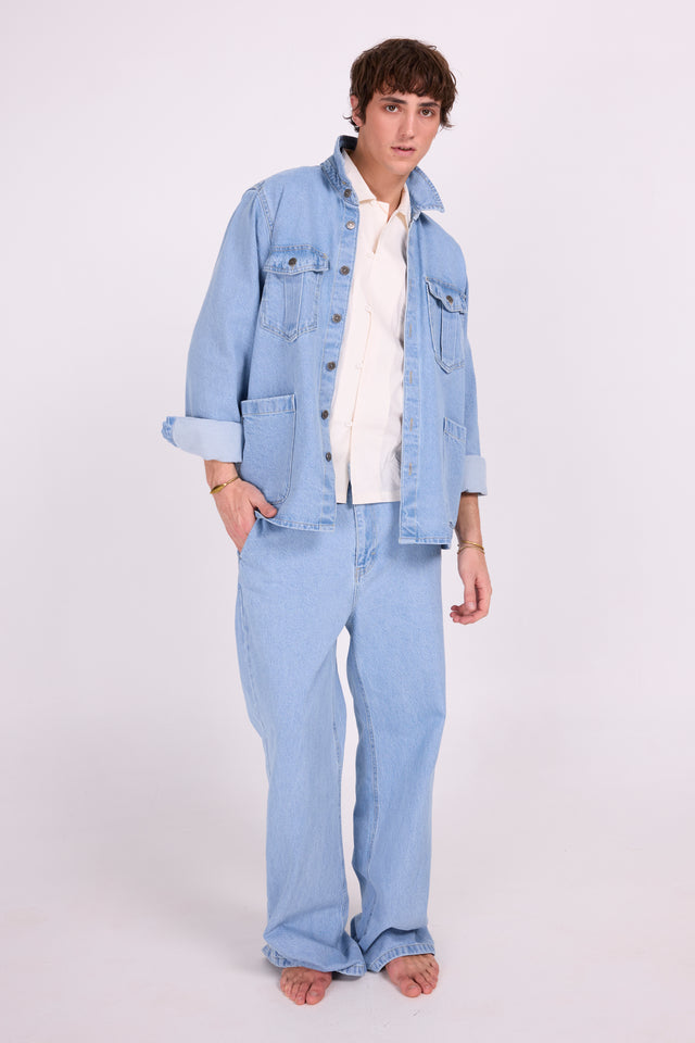Nathalie Vleeschouwer Davin Light Denim Vest